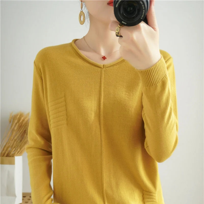 Luna Cotton Knit Sweater