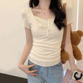 Sweet Button Blouse
