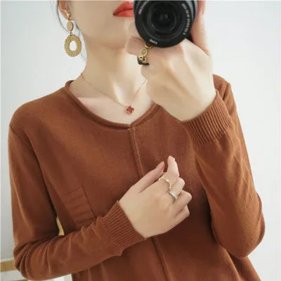 Luna Cotton Knit Sweater