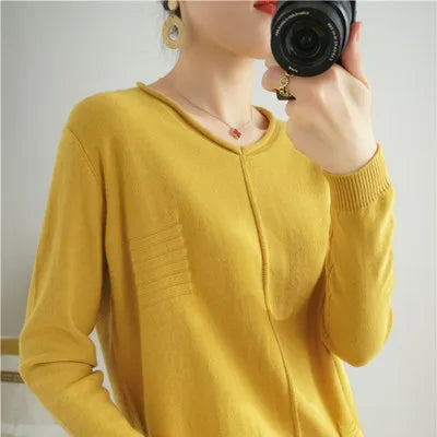 Luna Cotton Knit Sweater