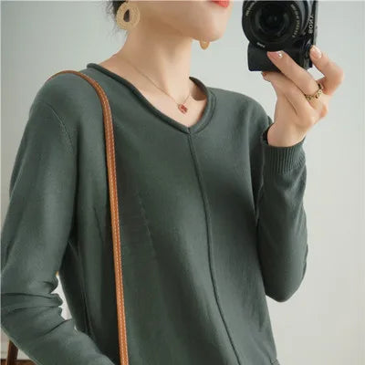 Luna Cotton Knit Sweater