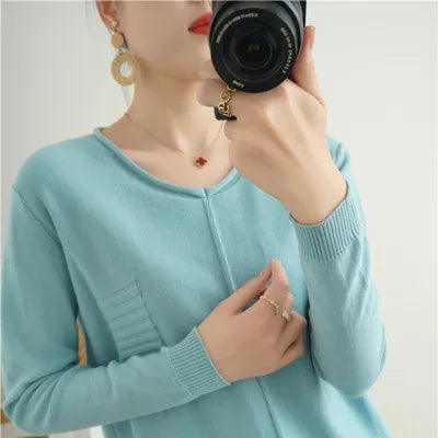 Luna Cotton Knit Sweater