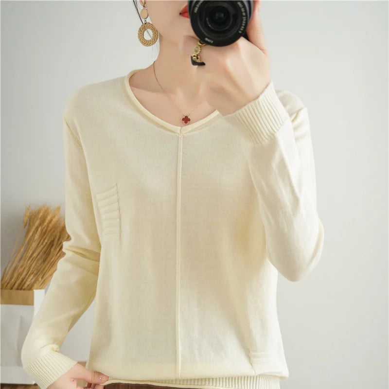 Luna Cotton Knit Sweater