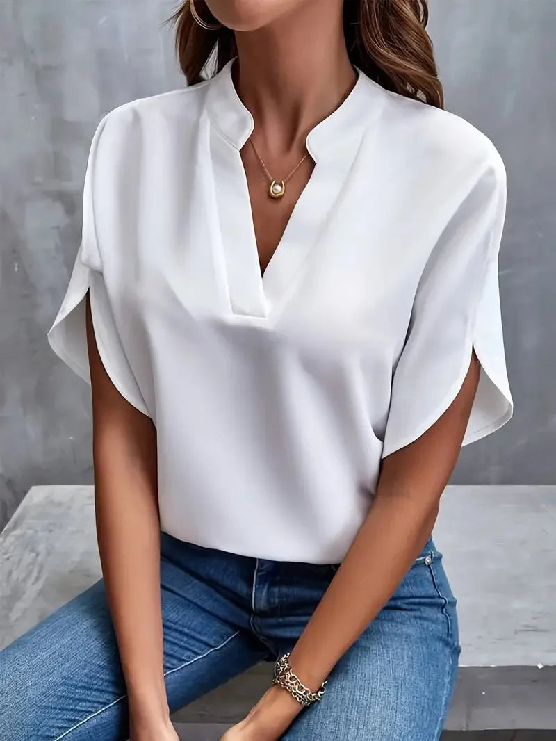 Lightweight and comfortable polyester fabric.