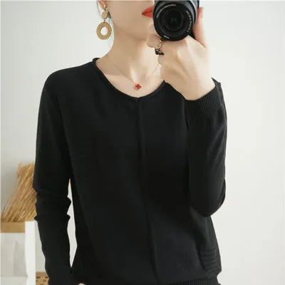 Luna Cotton Knit Sweater